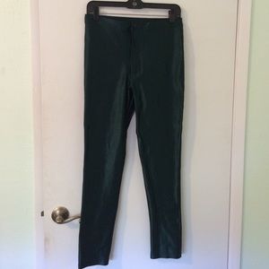 American Apparel Disco Pant in Forest