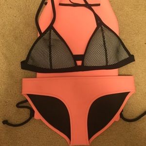 triangl bikini with bag