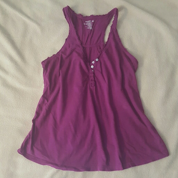 Simple purple top