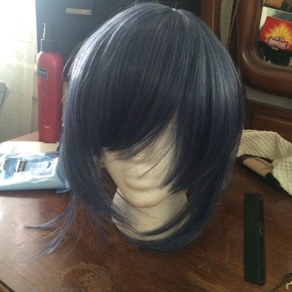 Blue-Silver Cosplay Wig