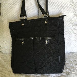 Black large Vera Bradley tote!
