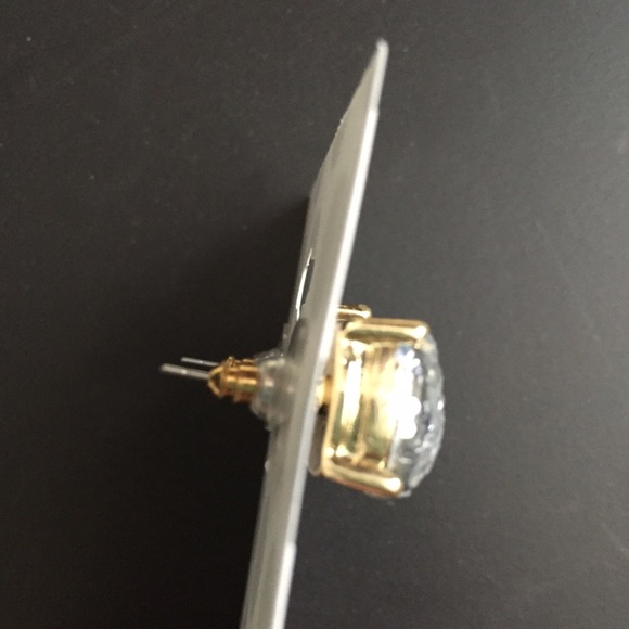 Silver Glitter Studs - Picture 3 of 3