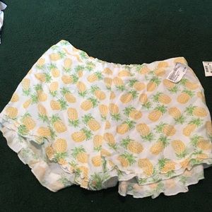 Pineapple shorts