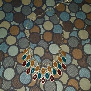 Multi-colored necklace
