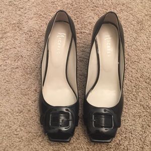 Nickels Peep Toe Pumps