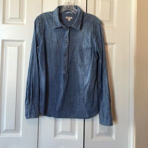 Denim blouse