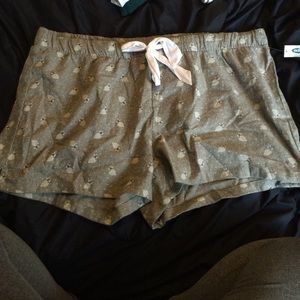 Bunny pj shorts NWT