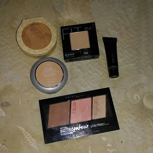 Lightly used face makeup