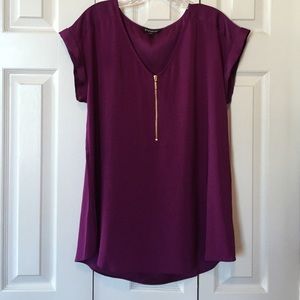 Express top, purple