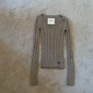 Cable knit sweater Abercrombie kids