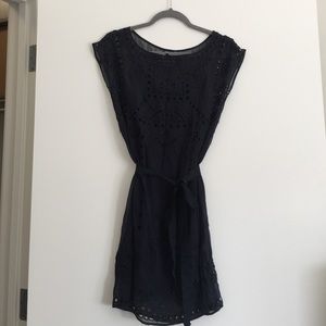 Navy Club Monaco shift dress