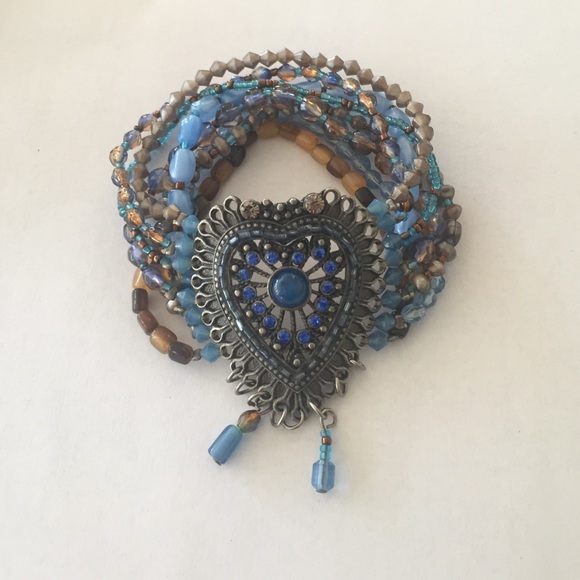 Heart Beaded Bracelet