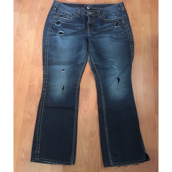 Frances distressed Silver Jeans