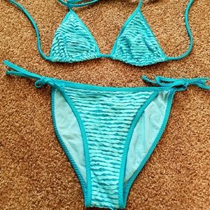 Blue 2 piece Bathing suit