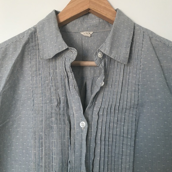 J. Crew striped lightweight cotton tunic - Picture 2 of 4