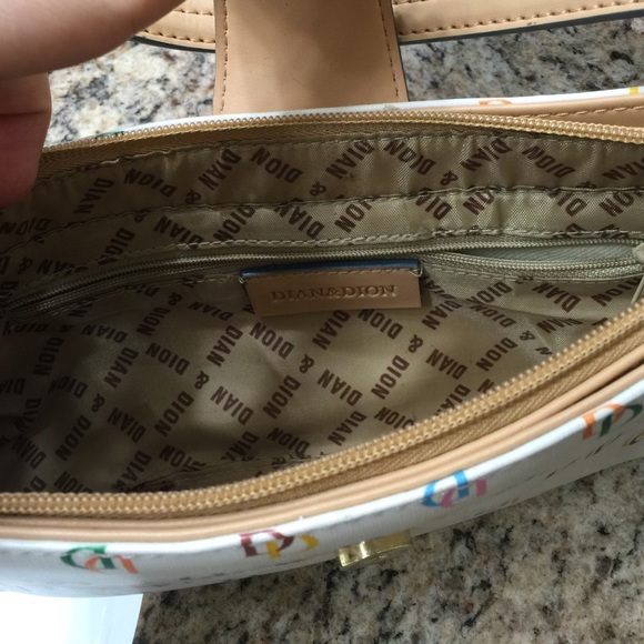 Dian and dion handbag with tan trim - Picture 3 of 3