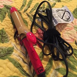 Ultra chi small travel curling iron