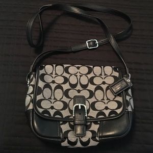 Coach cross body bag