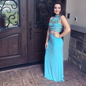 Sherri Hill 2 piece dress Top size 4 bottom size 2