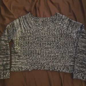 Chunky Crop Top Sweater