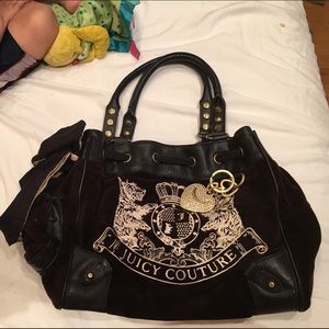 Black juicy couture bag