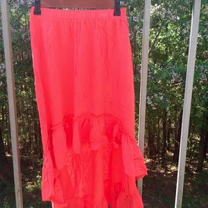 Boutique High Low Skirt