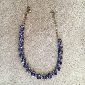 J. Crew purple necklace