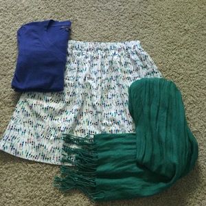 Lilly Pulitzer "Oh buoy" skirt