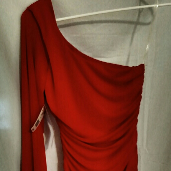 Red dress