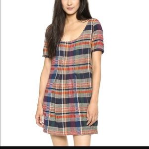 NWT Ace & Jig Cabin Plaid Dress