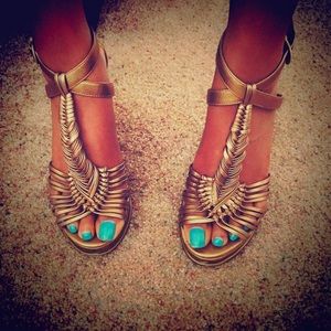 Grecian sandals by Vince Camuto