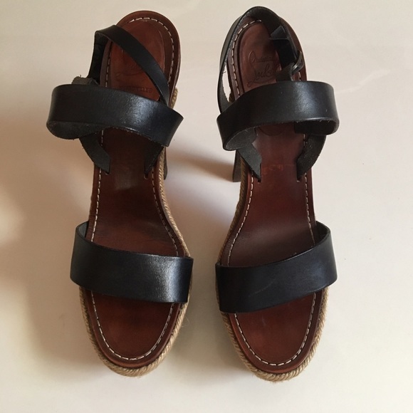 Louboutin Espadrille Sandals