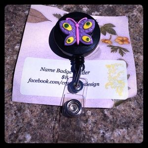 Name badge holder. NWT