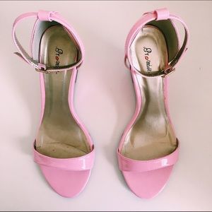 Patent leather wedges!