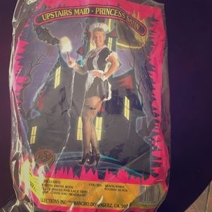 Maid-princess Satin Costume