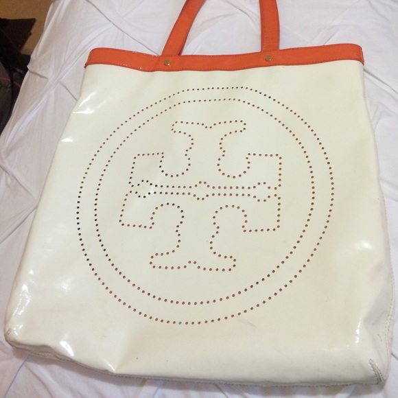 Tory Burch patent leather bag