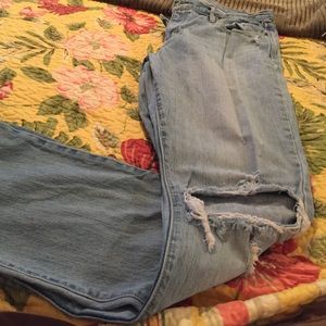 Distress jeans Abercrombie