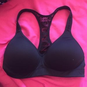 Lace back Sports bra