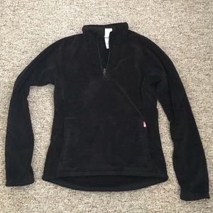 The North Face fuzzy sweater
