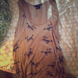F21 Horse Print Top!