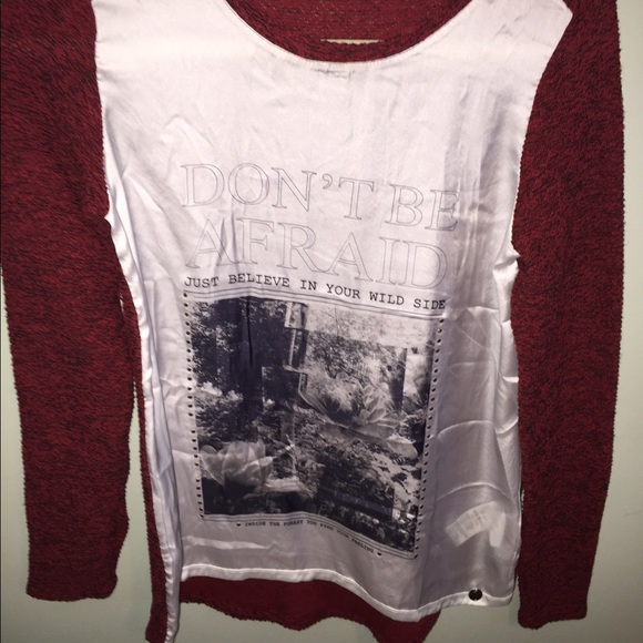 Long sleeve graphic shirt