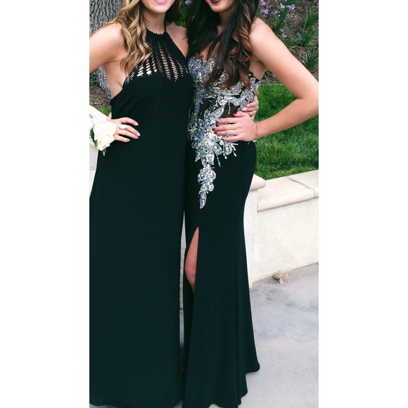 Beaded Prom Dress