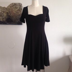 "Asos" Black skater dress
