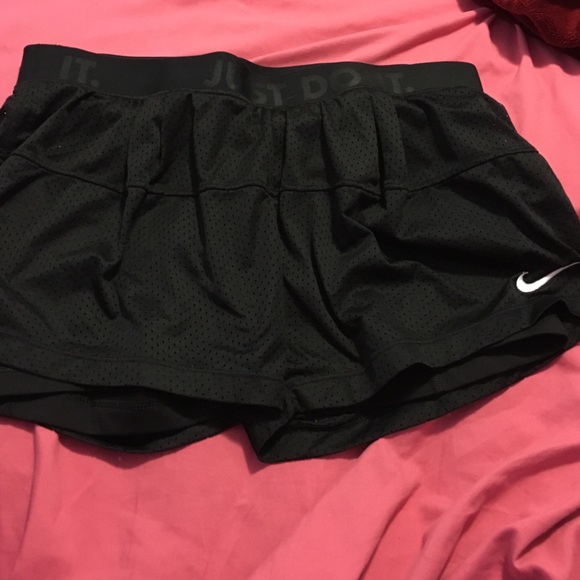 Nike mesh lined shorts