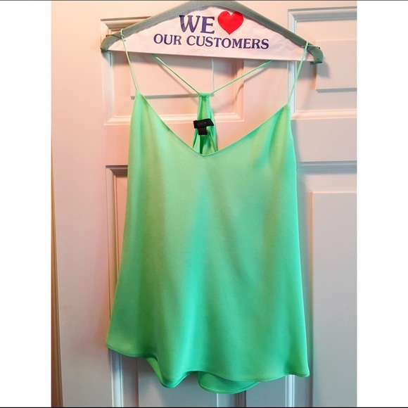 J. Crew Silk Tank Top