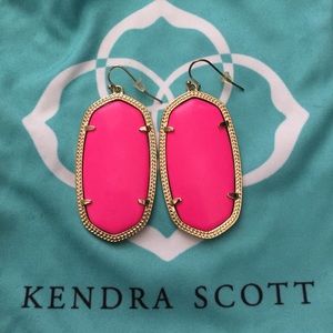 Kendra Scott hot pink Danielle's