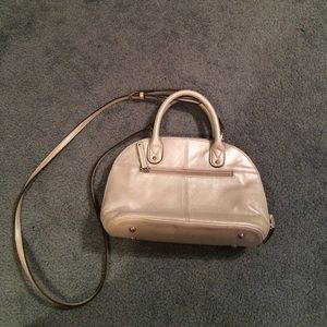 Silver celebrity dual option style bag