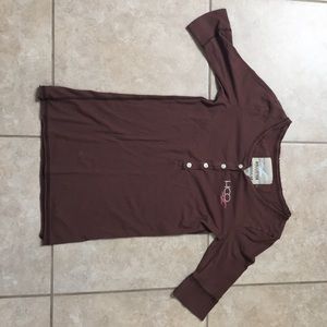 Hollister classic brown shirt