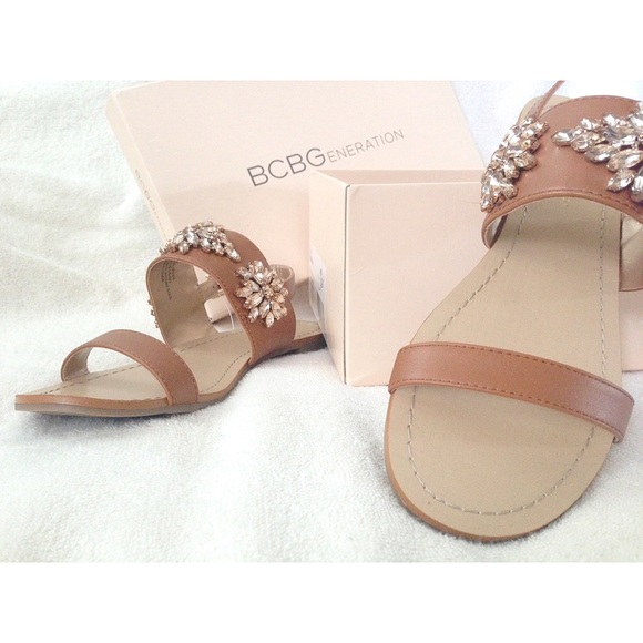 ✨Last one!!!! ✨NWT. BCBG rhinestone sandals - Picture 4 of 4