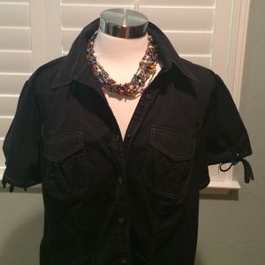 🎇🎇🎇FLASH SALE🎆🎆🎆 Tommy Hilfiger black blouse